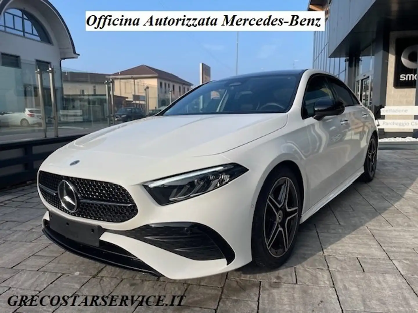 Mercedes-Benz A 180 AMG Line Advanced Plus SEDAN Automatic MildHybrid Bianco - 1