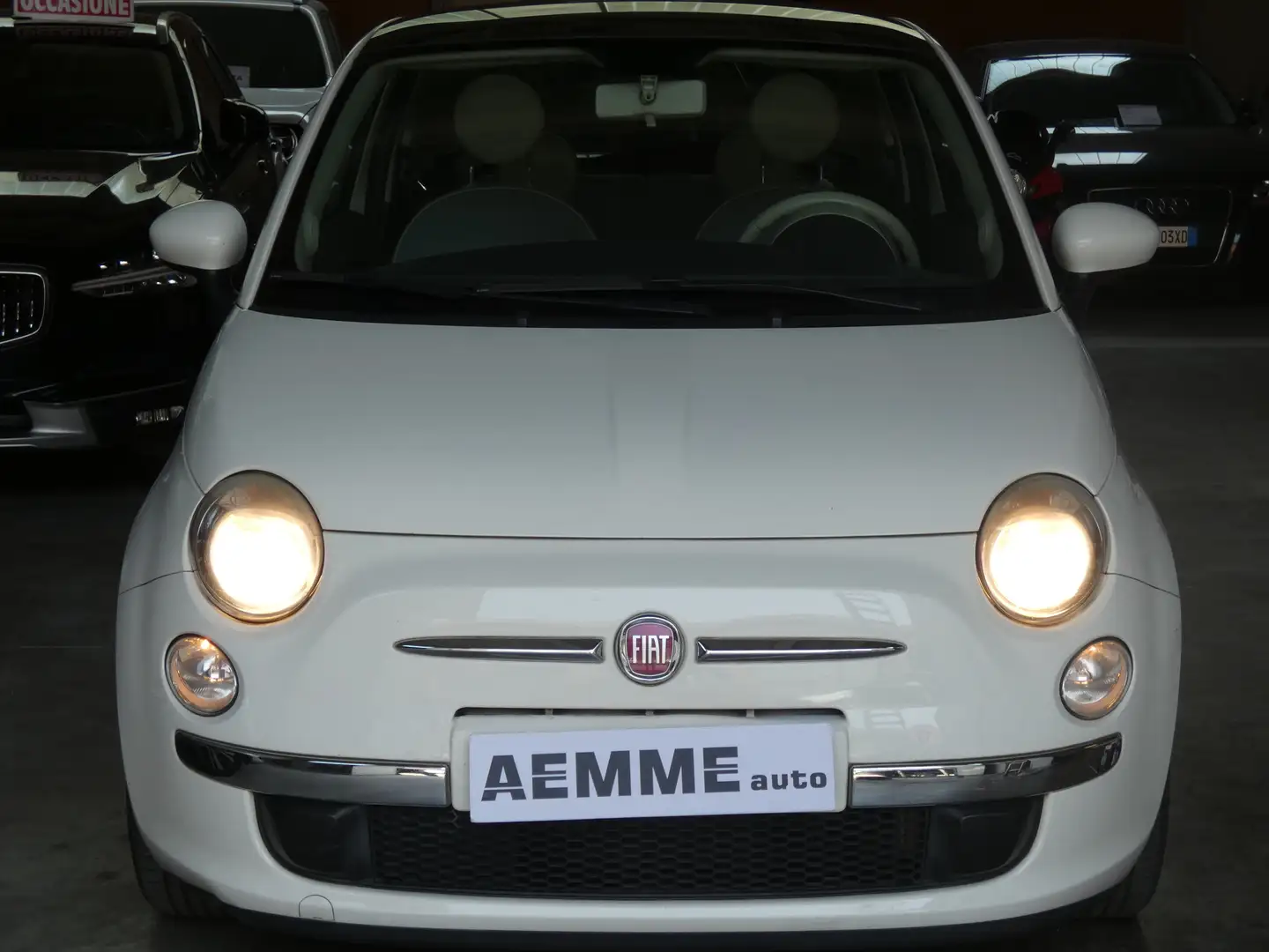 Fiat 500 500 1.2 Lounge 69cv CAMBIO AUTOMATICO! Bianco - 1