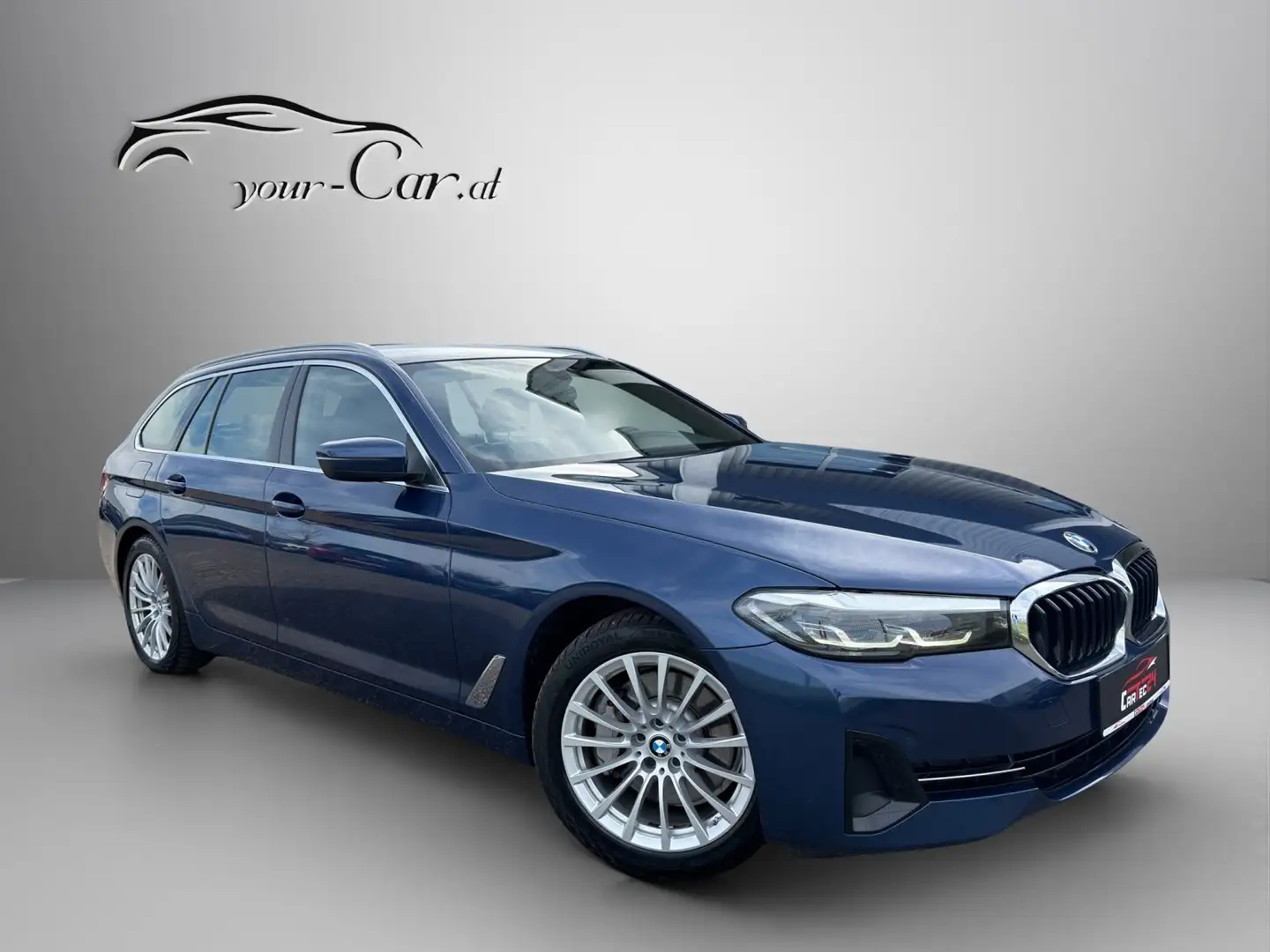 BMW 530 e xDrive Touring Aut. *LED, AMBI, AHK, PA* Blau - 1