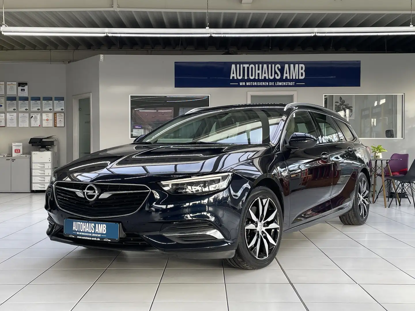 Opel Insignia 1.5 Turbo LPG Gas LED Navi Kamera Blau - 1
