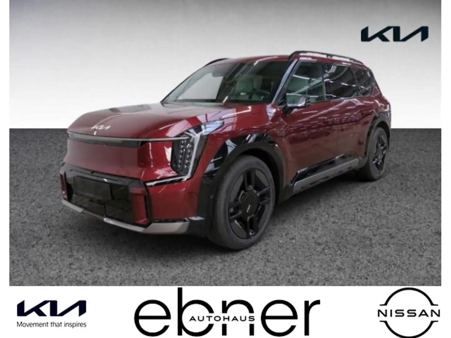 Kia EV9 Elektro 99,8 kWh GT-Line | 4WD | 6 Sitz | 36 Rot - 1