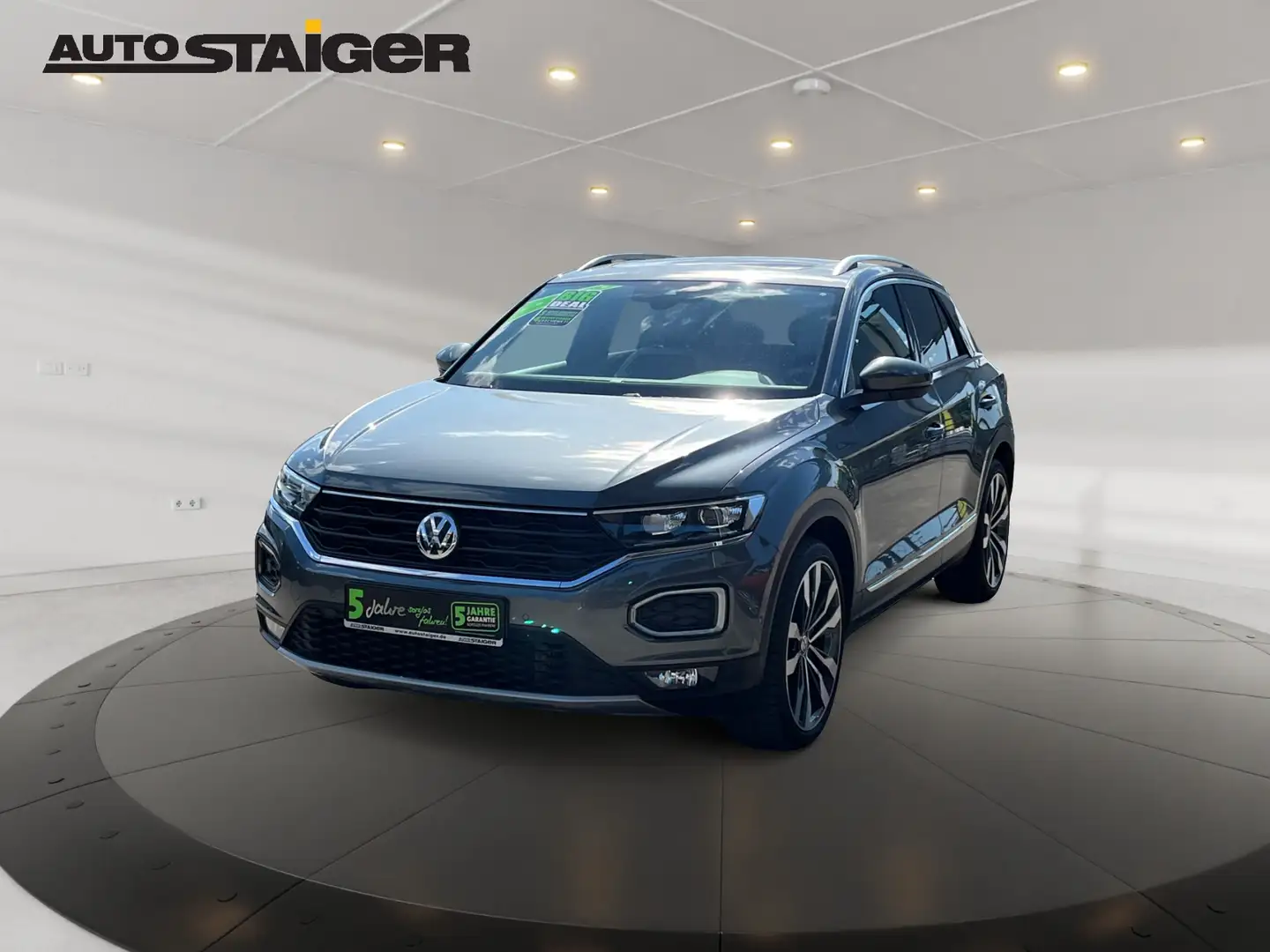 Volkswagen T-Roc 4Motion Sport Automatik, AHK, Navi,.. Grau - 2