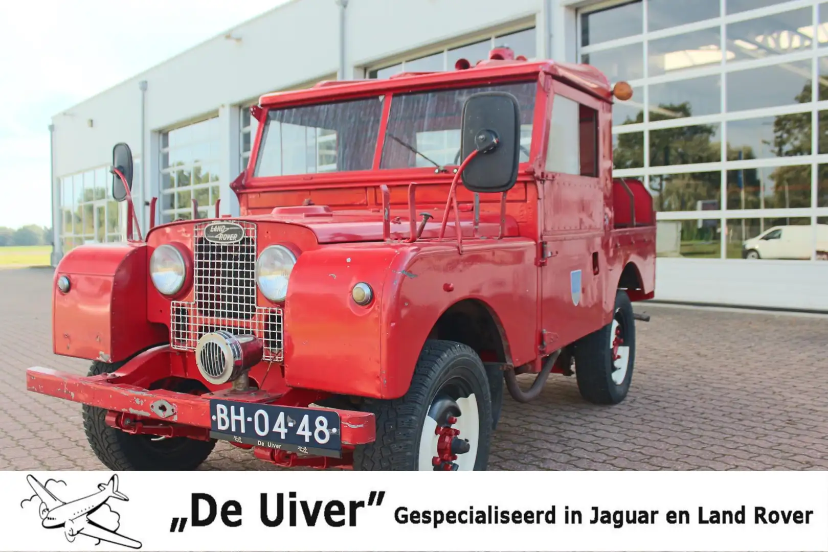 Land Rover Series 1 86 inch Truck Cab Roşu - 1
