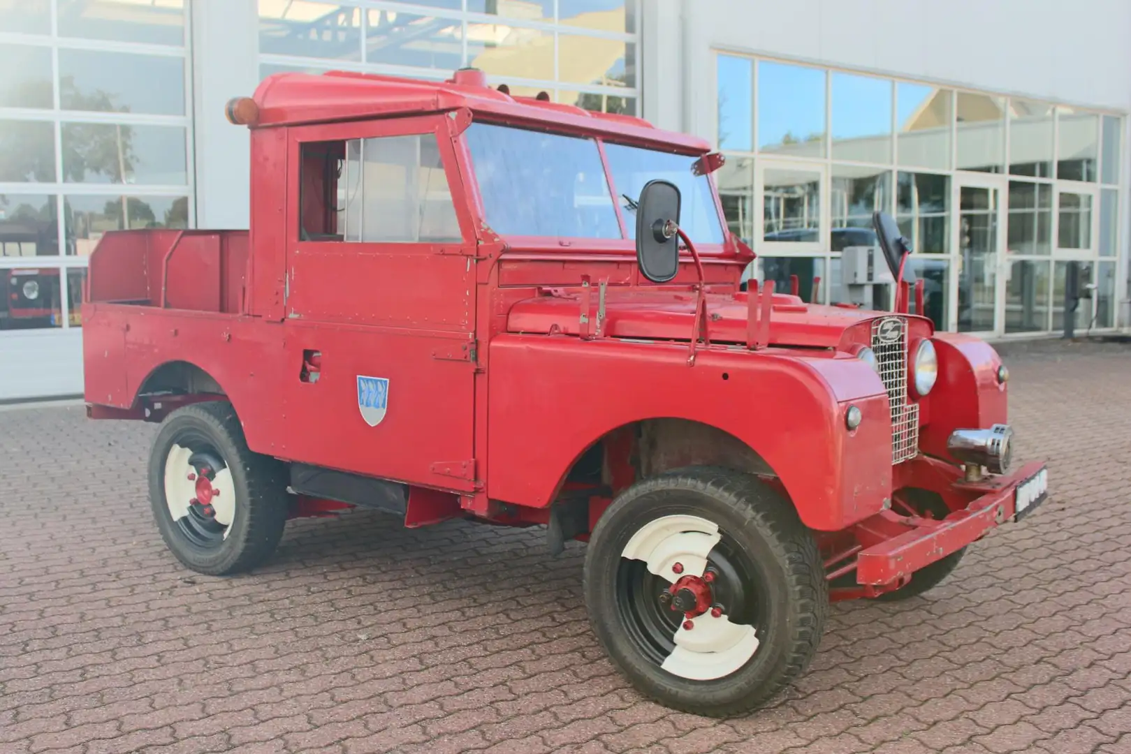 Land Rover Series 1 86 inch Truck Cab Roşu - 2