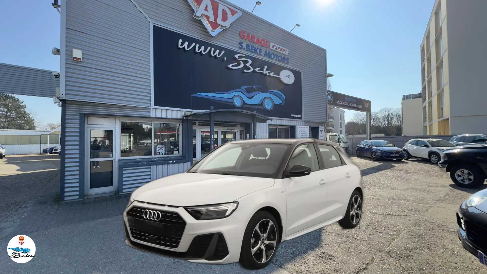 Audi A1 30 TFSI 116 ch S tronic 7 S line Bianco - 1
