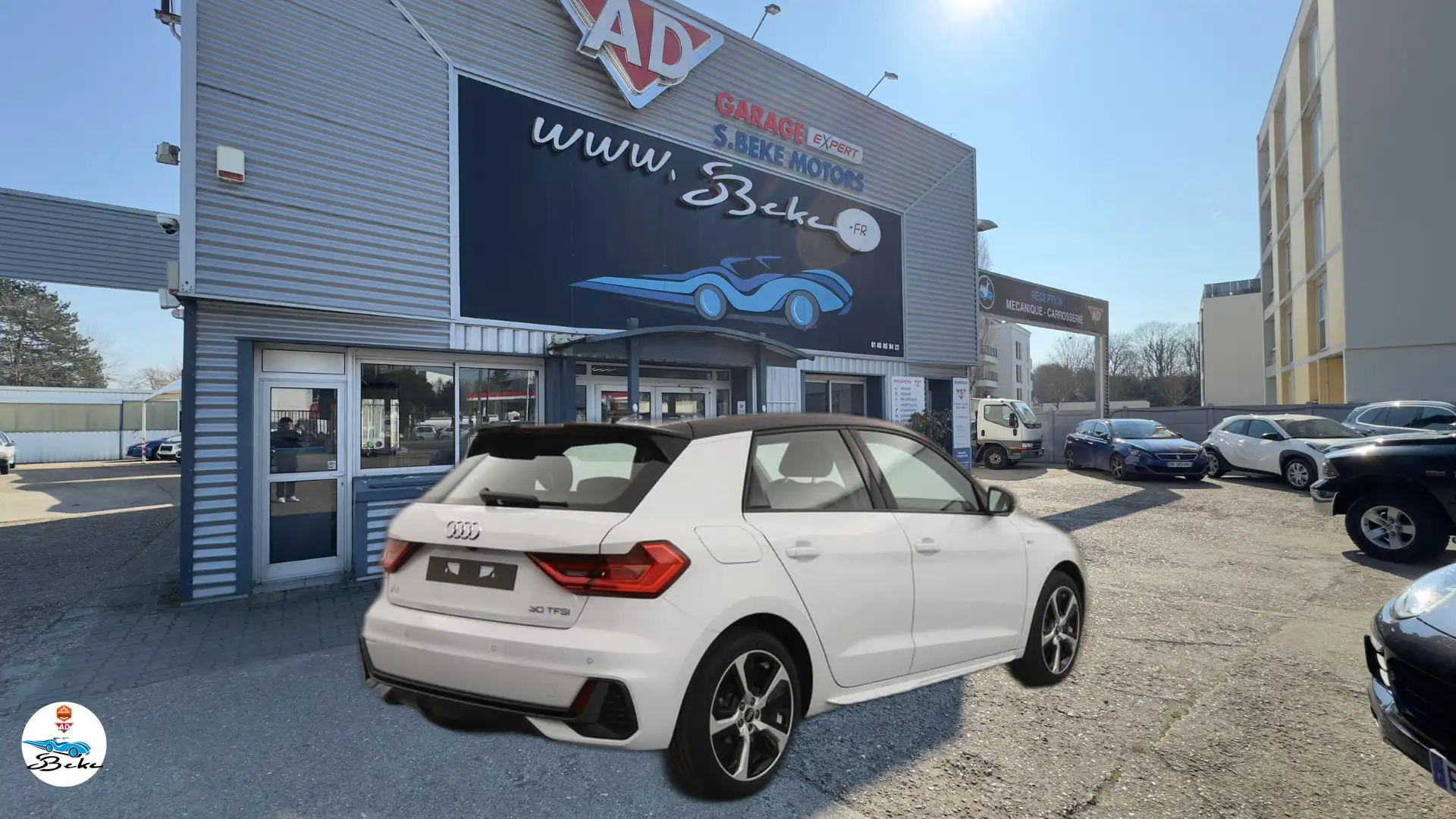 Audi A1 30 TFSI 116 ch S tronic 7 S line Bianco - 2