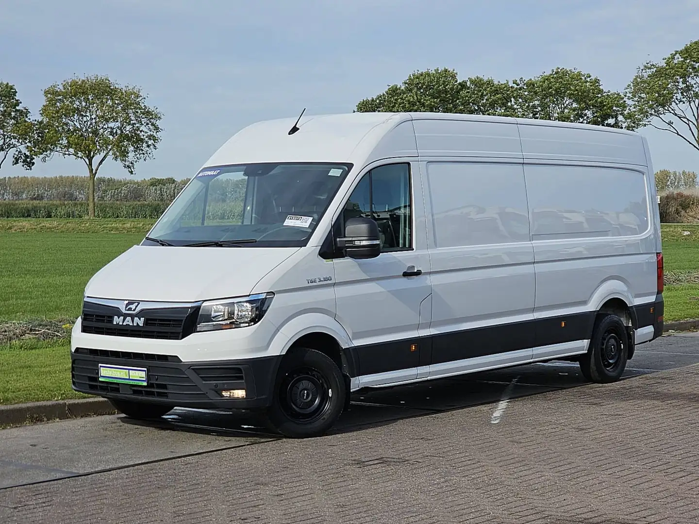 MAN TGE 3.180 AC AUTOMAAT EURO6 Blanc - 2