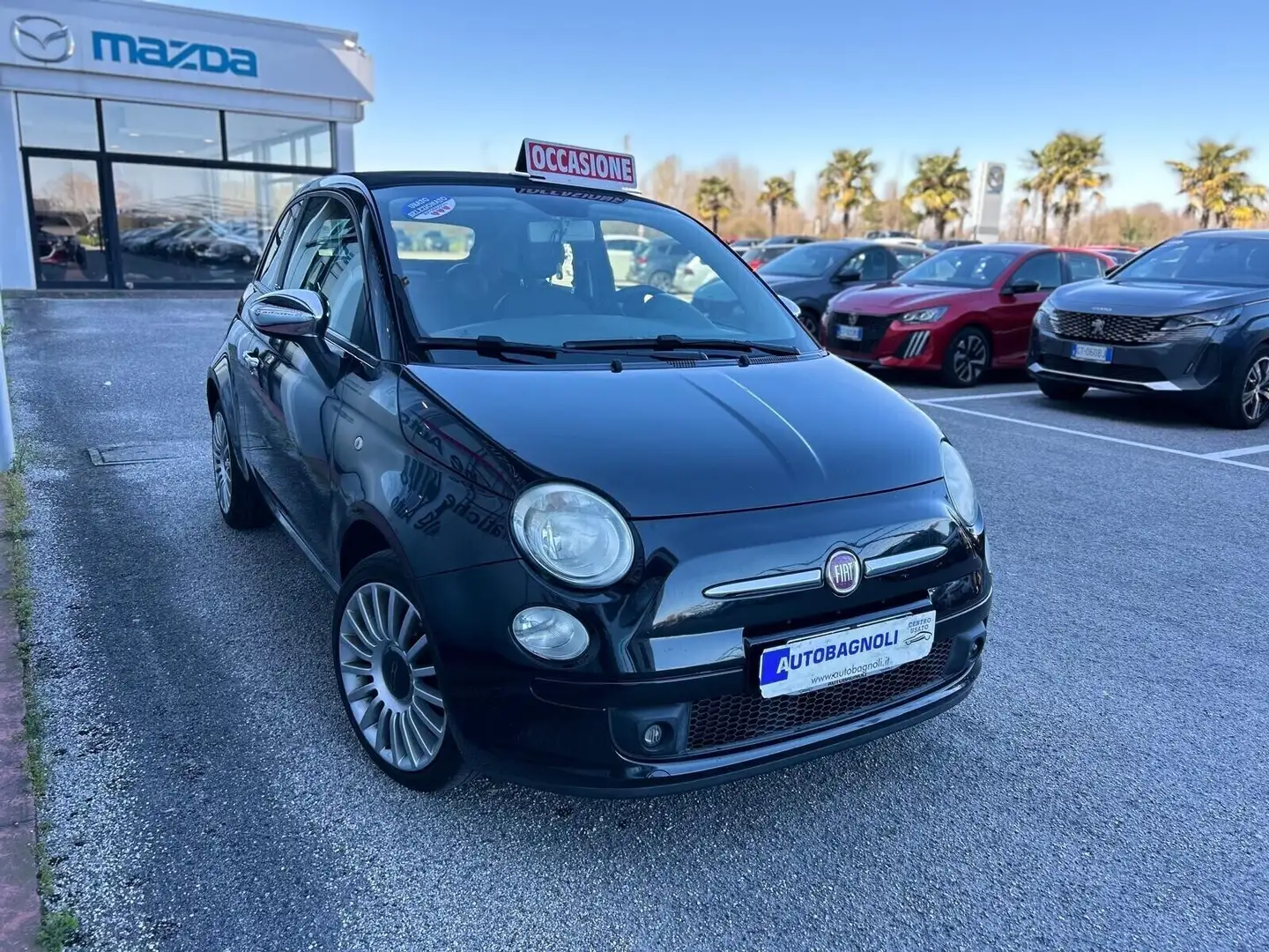 Fiat 500C C Cabrio POP 1.2 69 CV UNICO PR. Noir - 2