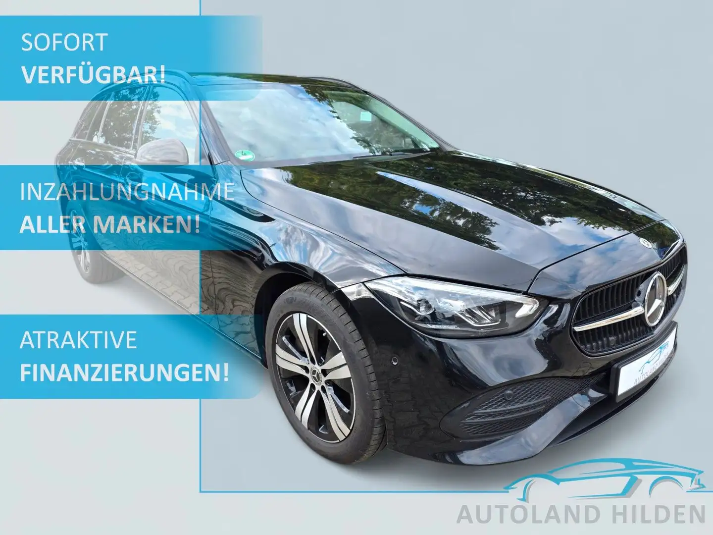 Mercedes-Benz C 220 d C -Klasse T-Modell/Kamera/Panorama/1 Hand Schwarz - 1