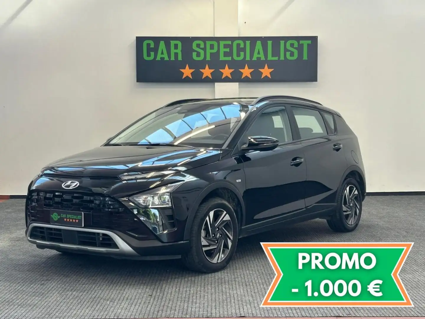 Hyundai BAYON 1.0 Hybrid 48V XLine NEOPAT.|CARPLAY|RETROCAMERA! Чорний - 1