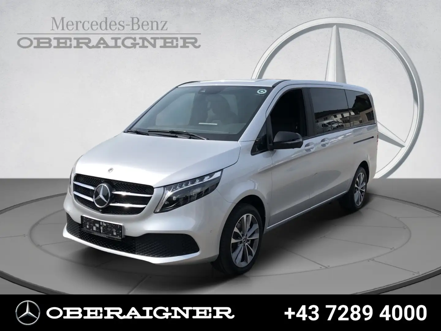 Mercedes-Benz V 250 d 4MATIC AVANTGARDE Lang Night FAP Navi Silber - 2