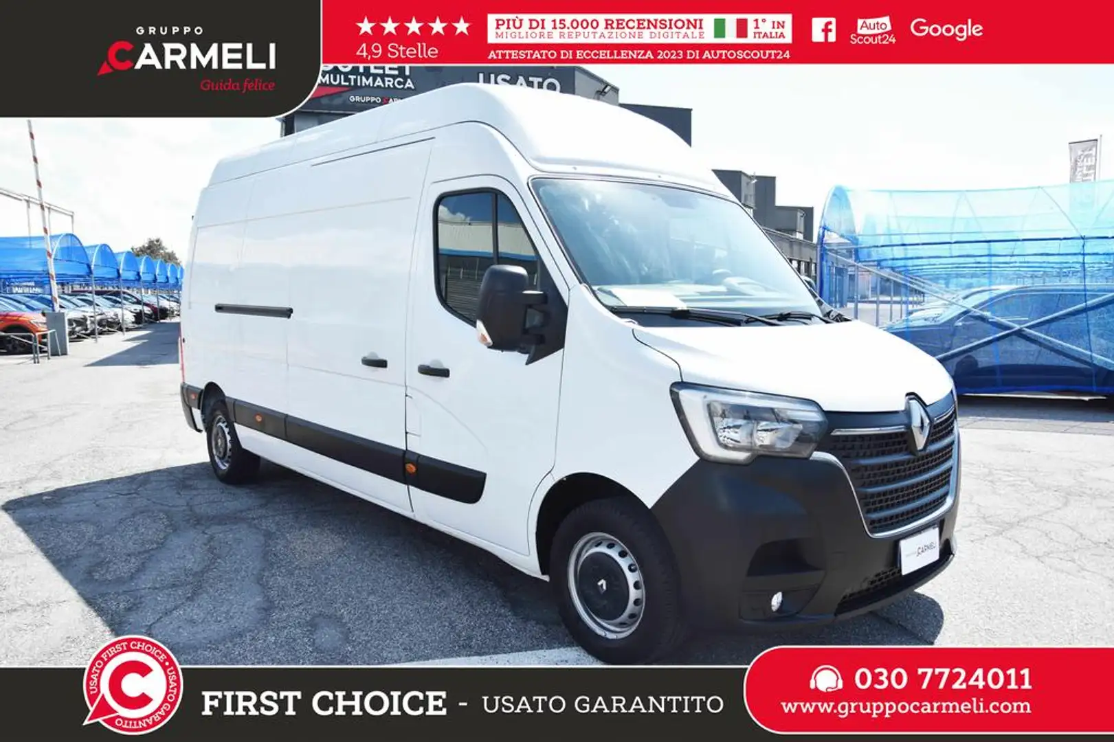 Renault Master T35 2.3 dci 150cv L3H3 Energy Ice E6d-temp Bianco - 1