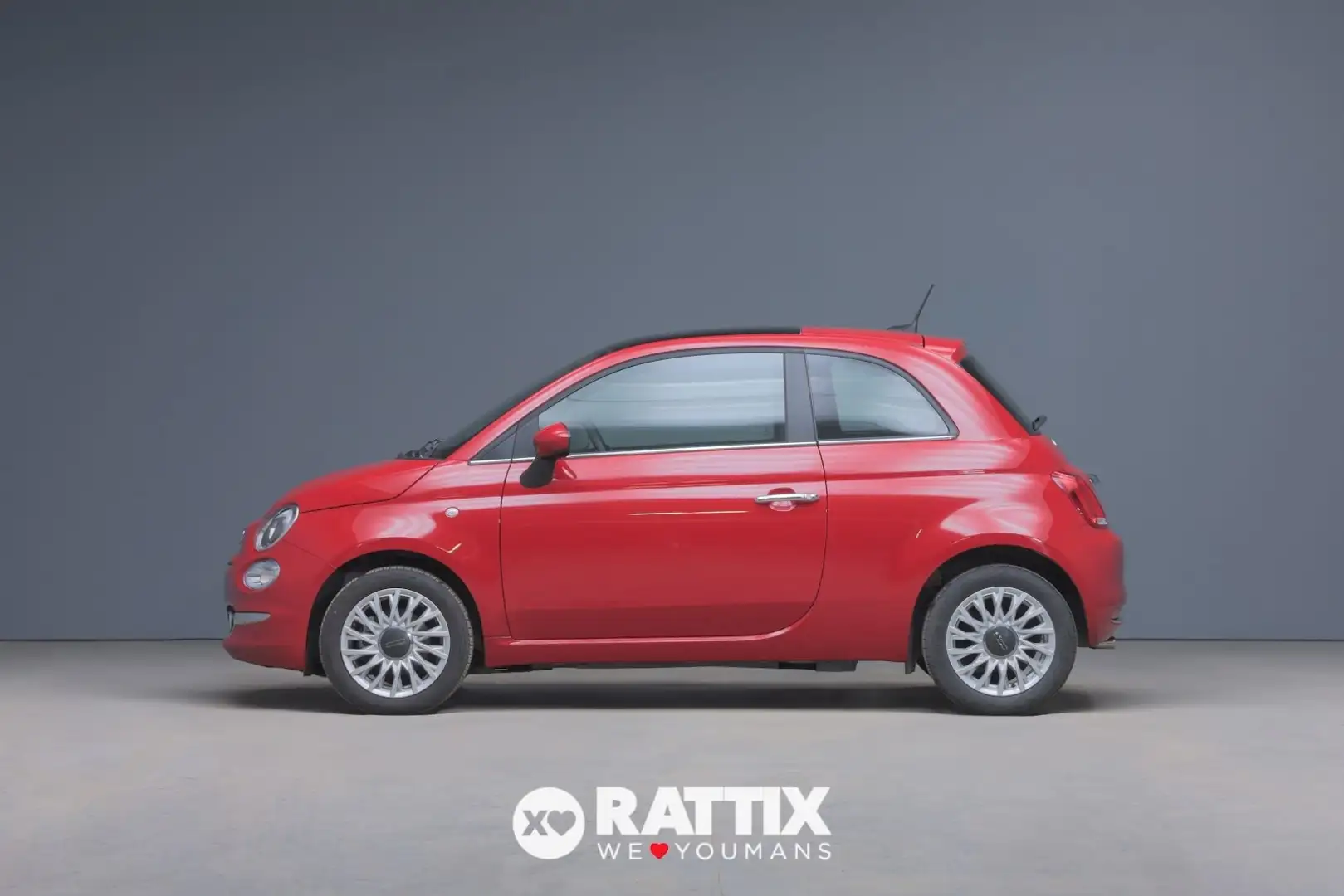 Fiat 500 1.0 Hybrid 70CV Dolcevita + tetto panoramico Rood - 2