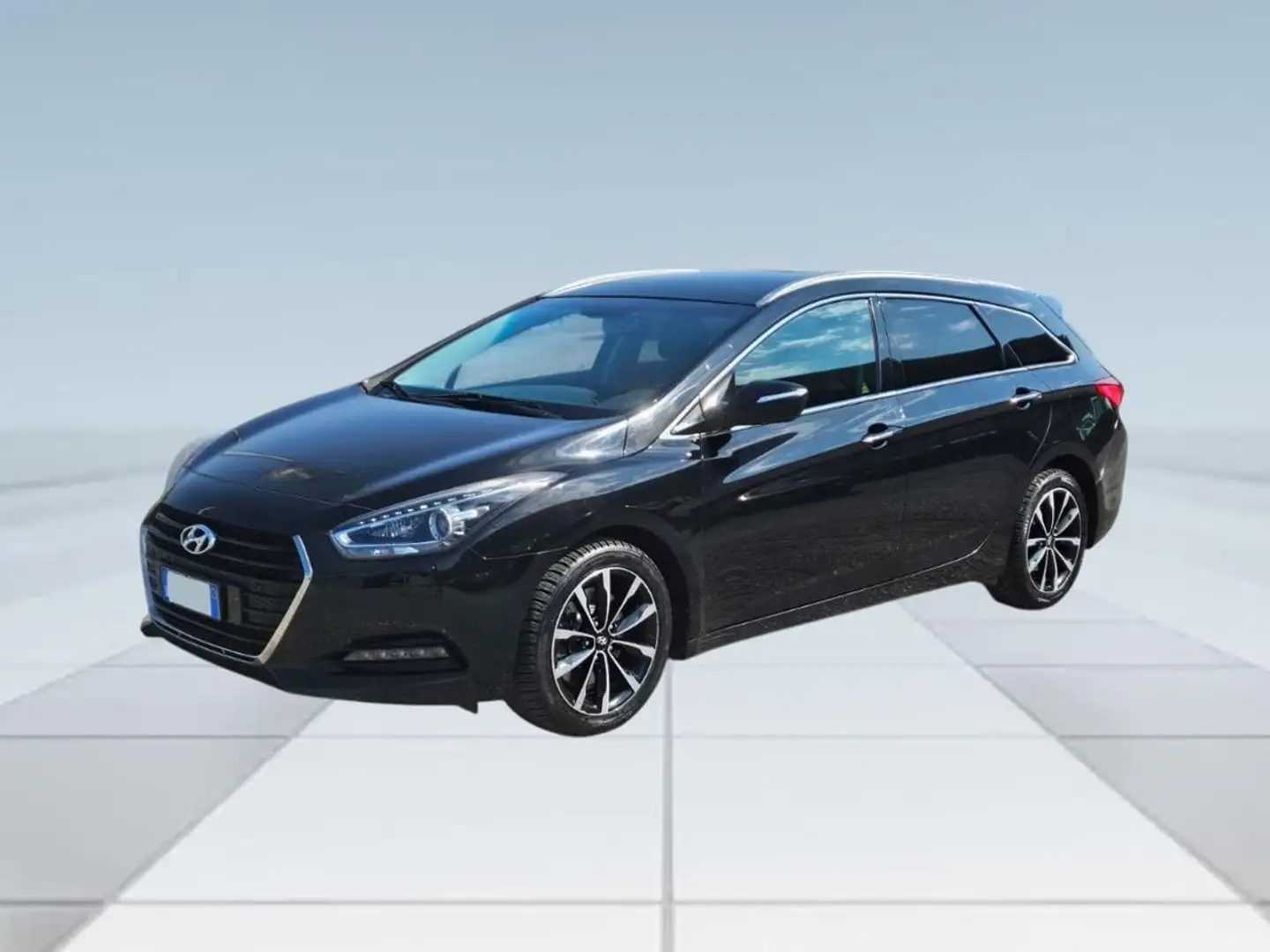 Hyundai i40 Wagon 1.7 CRDi 141 CV Business Zwart - 1