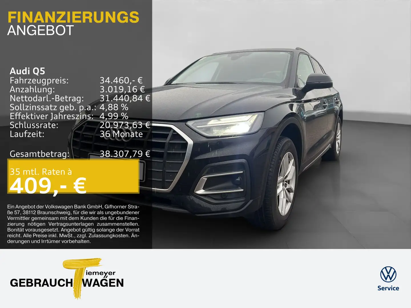 Audi Q5 50 TFSIe Q LED LM18 KAMERA Schwarz - 1
