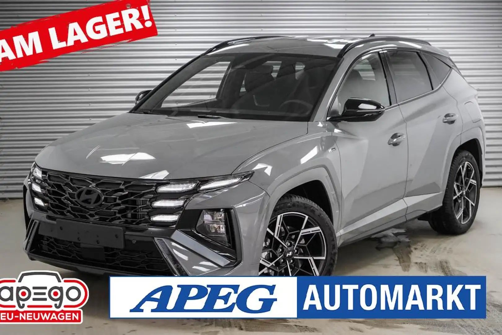 Hyundai TUCSON 1,6 T-GDI mHEV 4x4 DCT N-Line Gris - 1