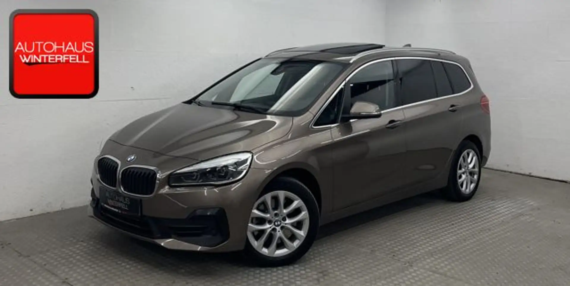 BMW 218 Gran Tourer Advantage 7SITZ+PANO+H/K+RFK+ Bej - 1