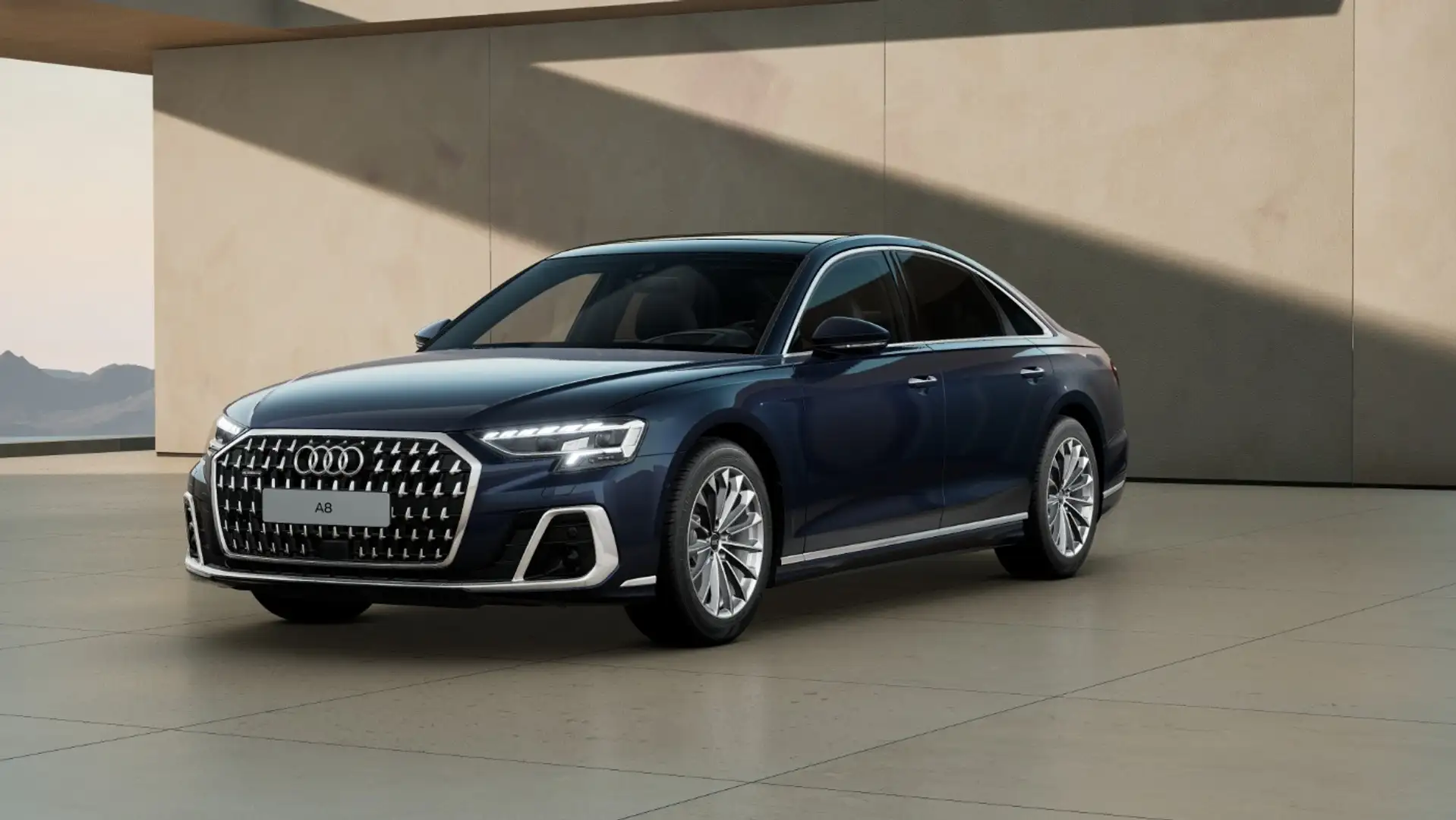 Audi A8 50 TDI quattro tiptr. MATRIX PANO HEAD-UP Albastru - 2