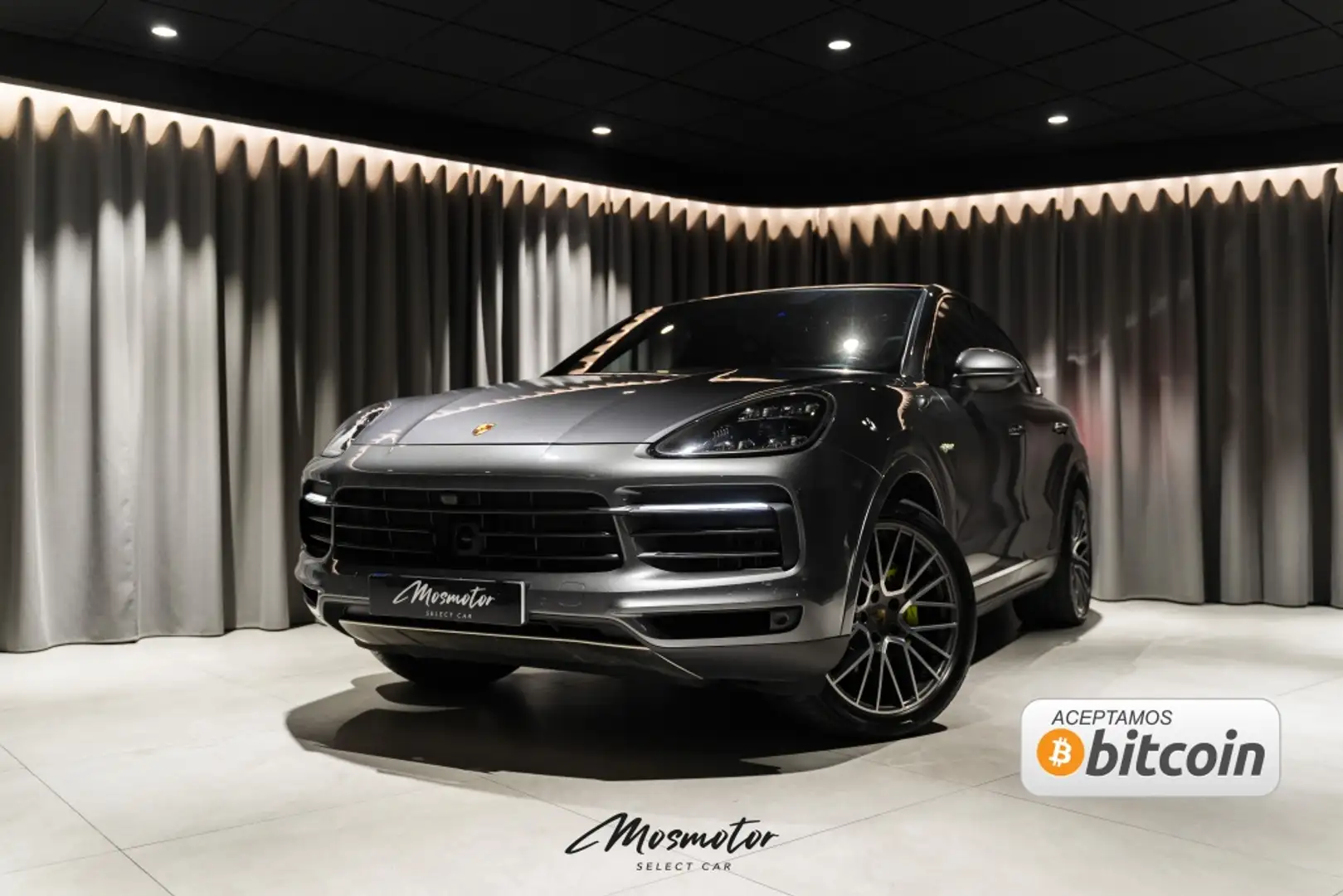 Porsche Cayenne E-Hybrid Coupé Aut. Gris - 1