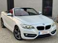 BMW 218 Cabriolet 218D//CABRIOLET//AUTO//CUIRE//XENON/GAR* Weiß - thumbnail 2