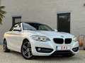 BMW 218 Cabriolet 218D//CABRIOLET//AUTO//CUIRE//XENON/GAR* Weiß - thumbnail 1