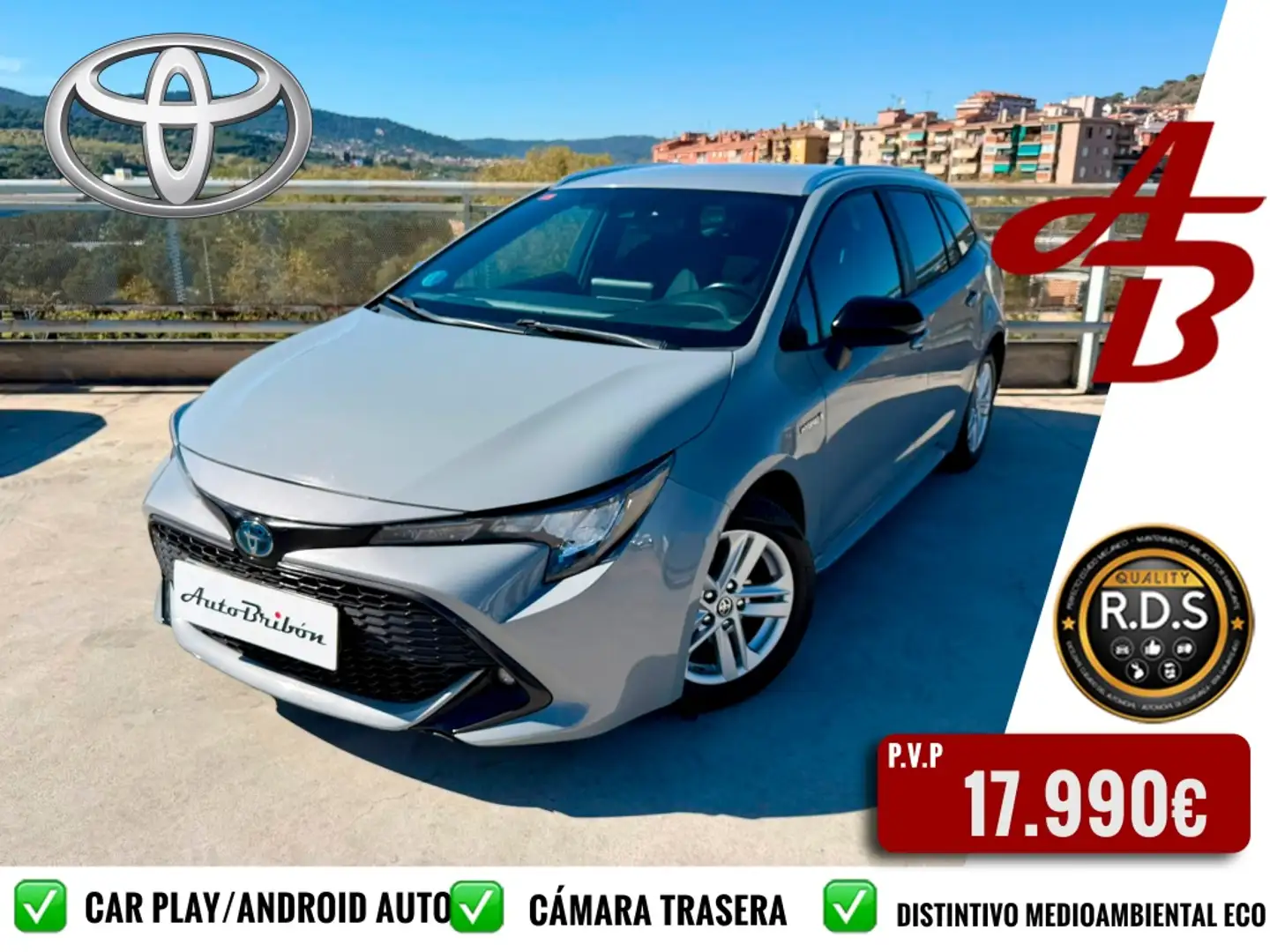 Toyota Corolla Touring Sports 125H Style Gris - 1