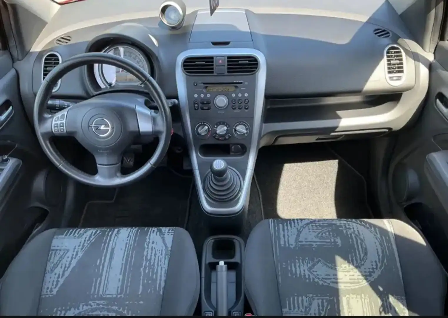 Opel Agila 1.2i Essence Euro 5 Airco CT Ok 5 Portes Garantie Gris - 2