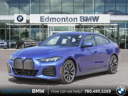 Blue 2026 BMW i4 Sedan All-Wheel Drive Automatic