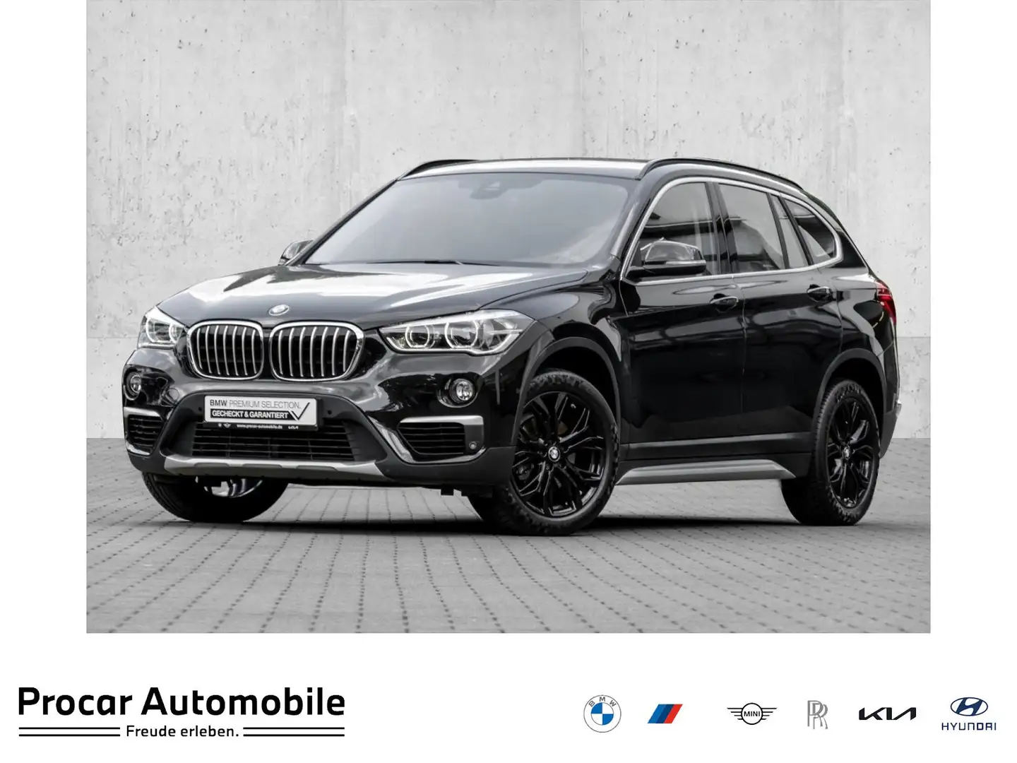 BMW X1 sDrive18i X LINE+NAVI+DA+HiFi+KAMERA+18" Nero - 1