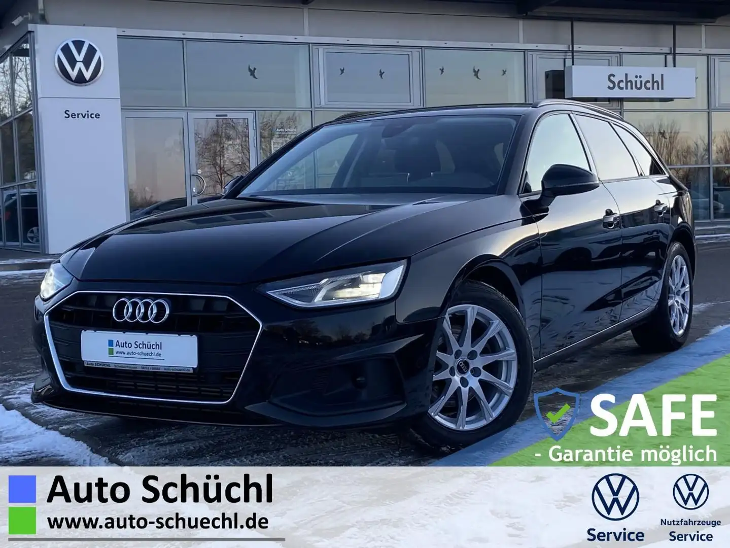 Audi A4 Avant 35 2.0 TFSI S-TRONIC KEYLESS+EL.HECKKLA Schwarz - 1