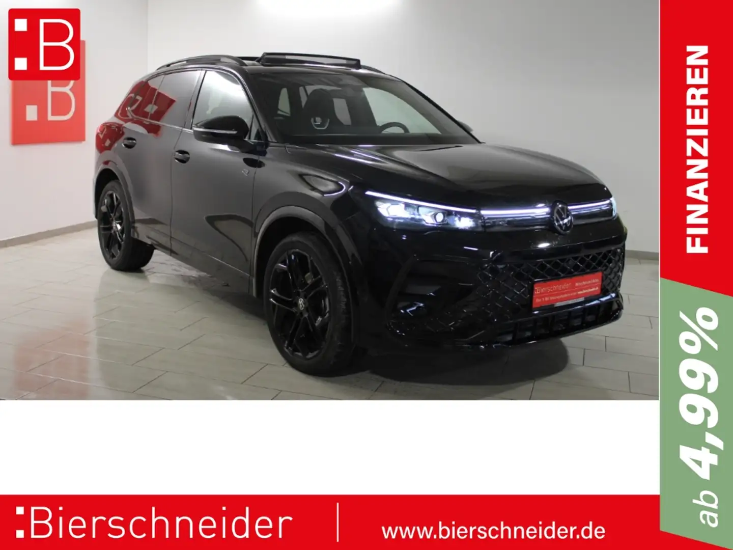 Volkswagen Tiguan 1.5 eTSI DSG 2x R-Line Black Style 20 AHK MATRIX H Zwart - 1
