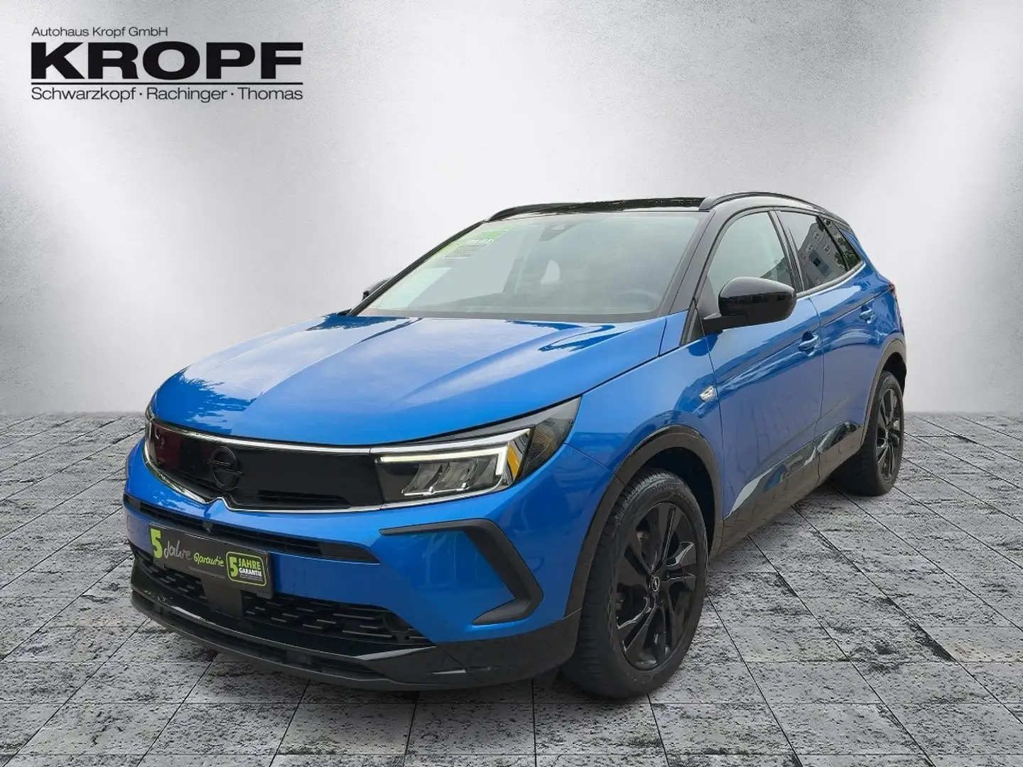 Opel Grandland 1.2T GS Fin. ab 2,99% **Alu LED SHZ** Blau - 2