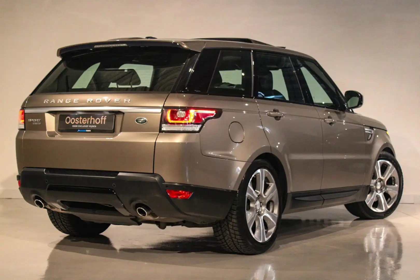 Land Rover Range Rover Sport 3.0 SDV6 Hybrid Autobiography Brun - 2