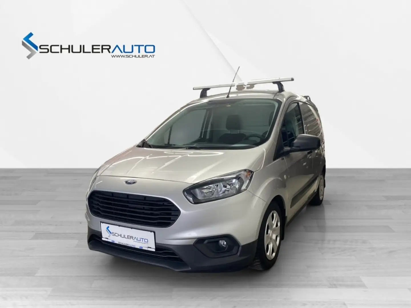 Ford Transit Courier 1,5Tdci Trend 75PS *AHK Silber - 1