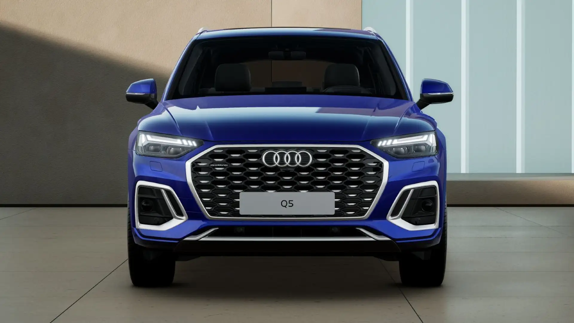 Audi Q5 55 TFSI e qu. S line air*Matrix*B&O Blau - 2