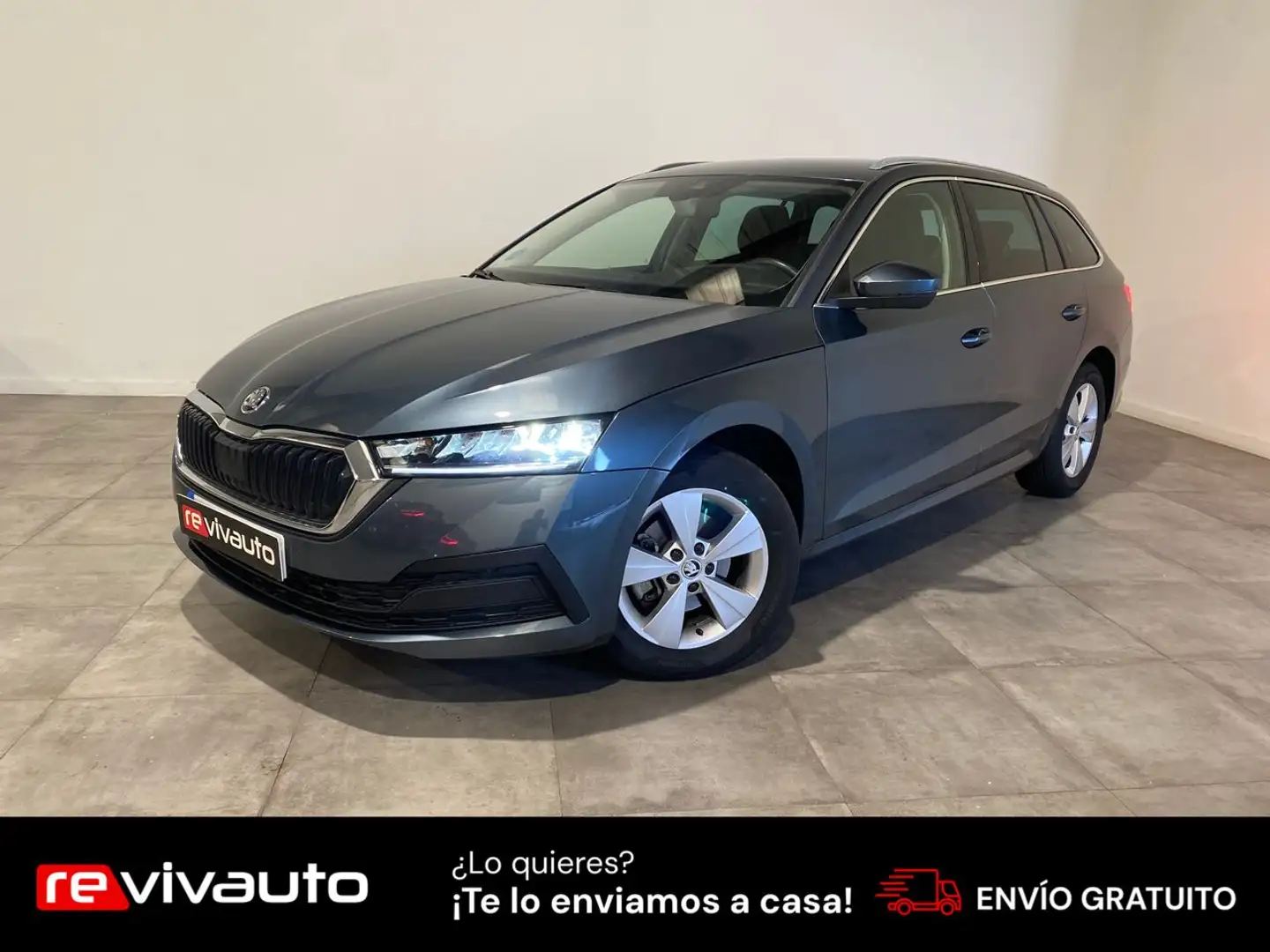 Skoda Octavia Combi 2.0TDI Ambition DSG 110kW Gris - 2