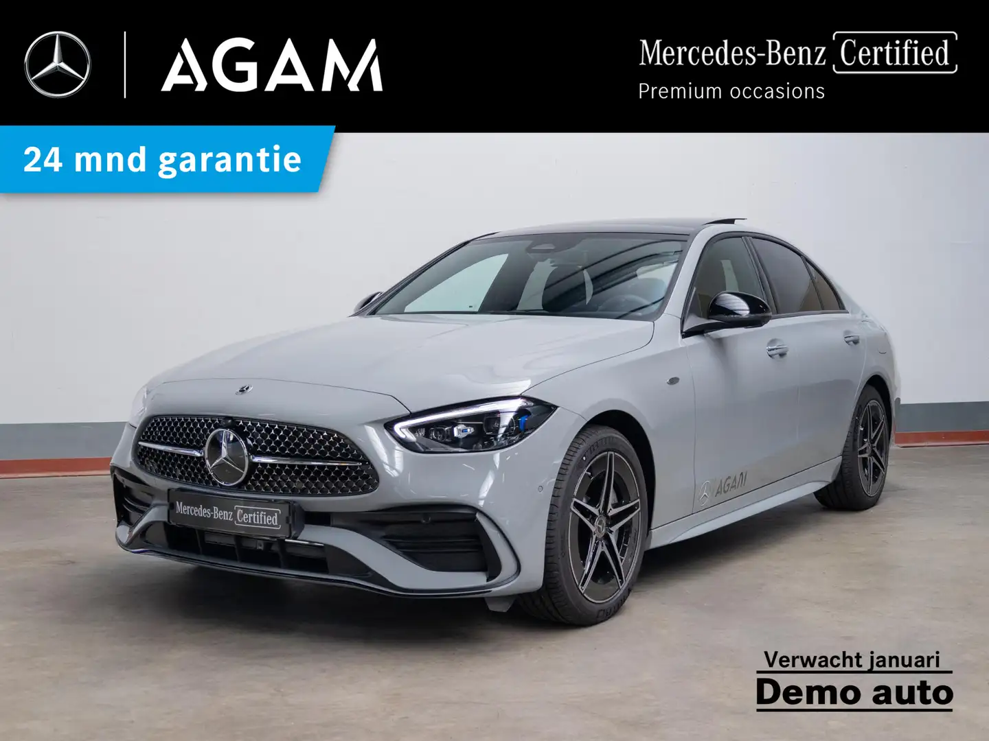 Mercedes-Benz C 300 Limousine e Business Solution AMG Premium PLUS | P Gris - 1