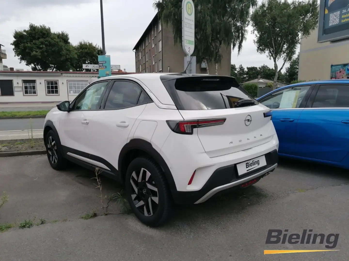 Opel Mokka Elegance 1.2 Turbo Automatik, Sitzheizung, Parkpil Weiß - 2