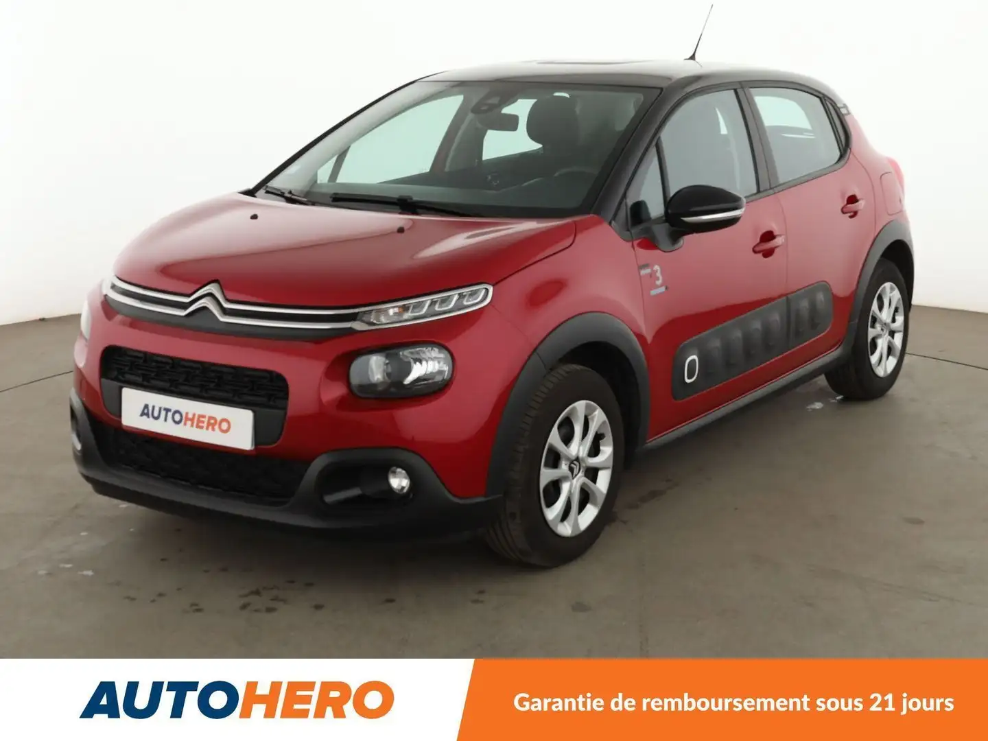 Citroen C3 1.2 PureTech Graphic Rouge - 1