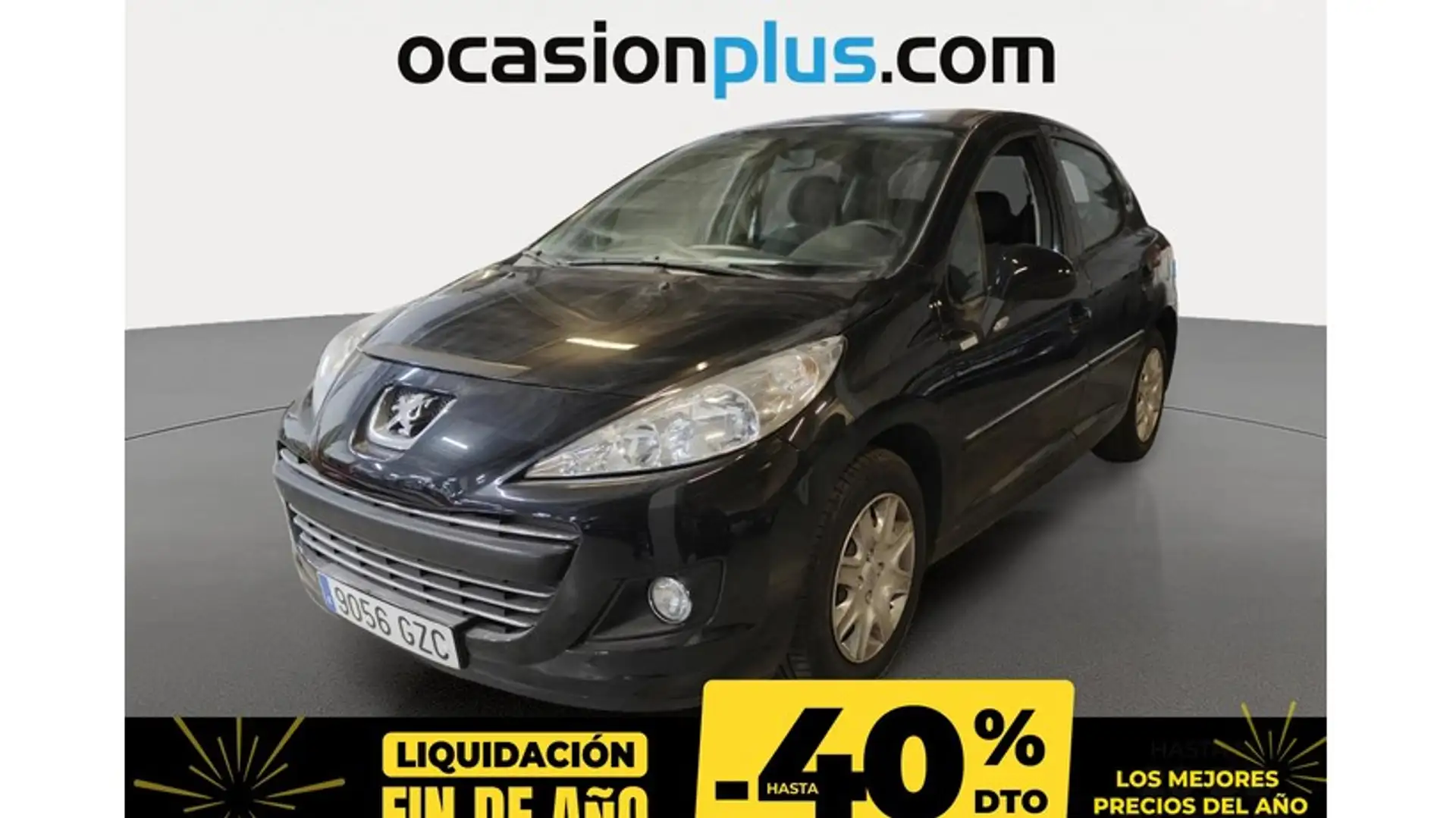 Peugeot 207 1.4 VTi 16v Confort Schwarz - 1