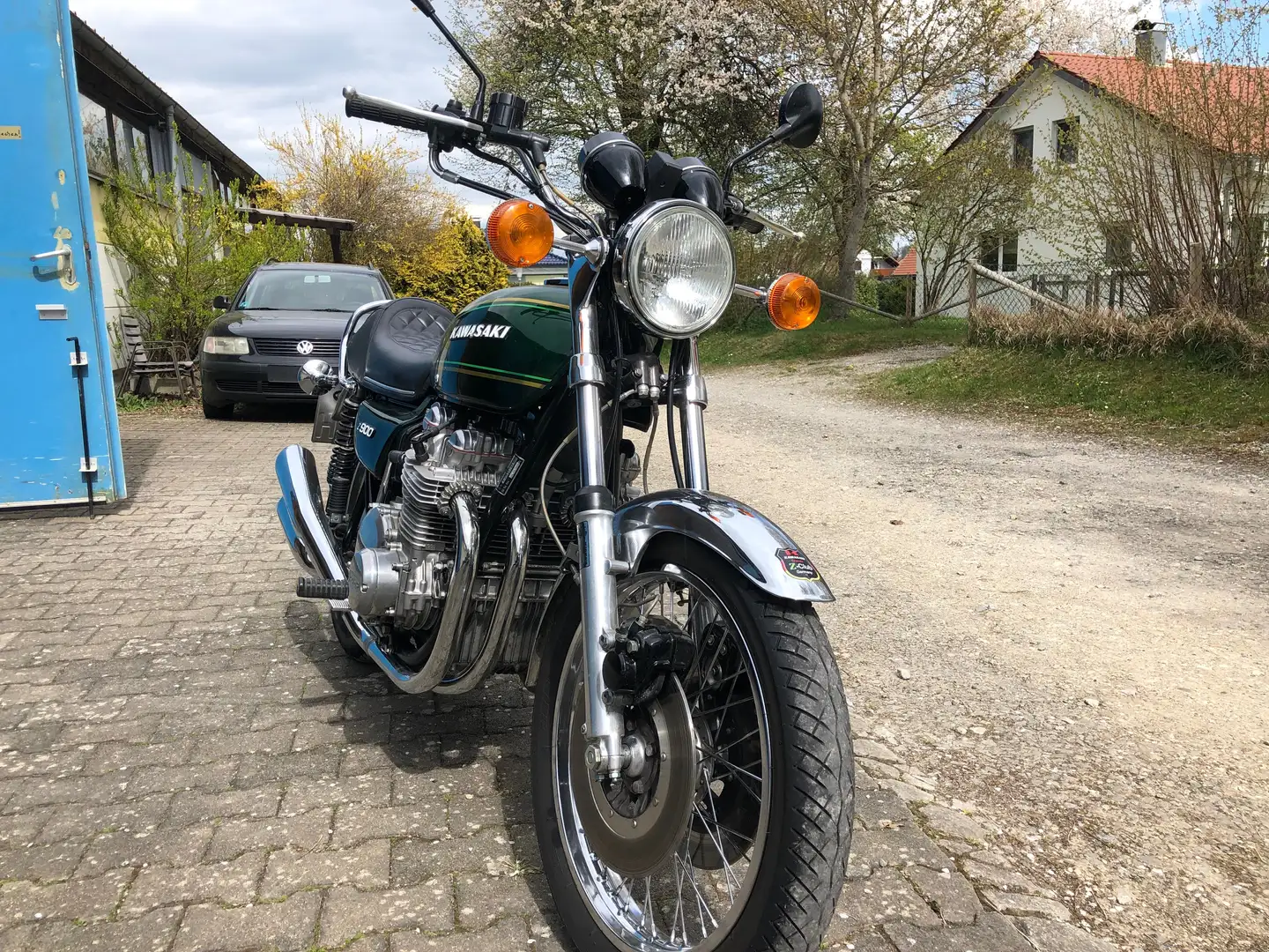 Kawasaki Z 900 Z1 Vert - 2