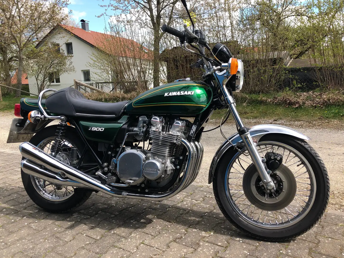 Kawasaki Z 900 Z1 zelena - 1