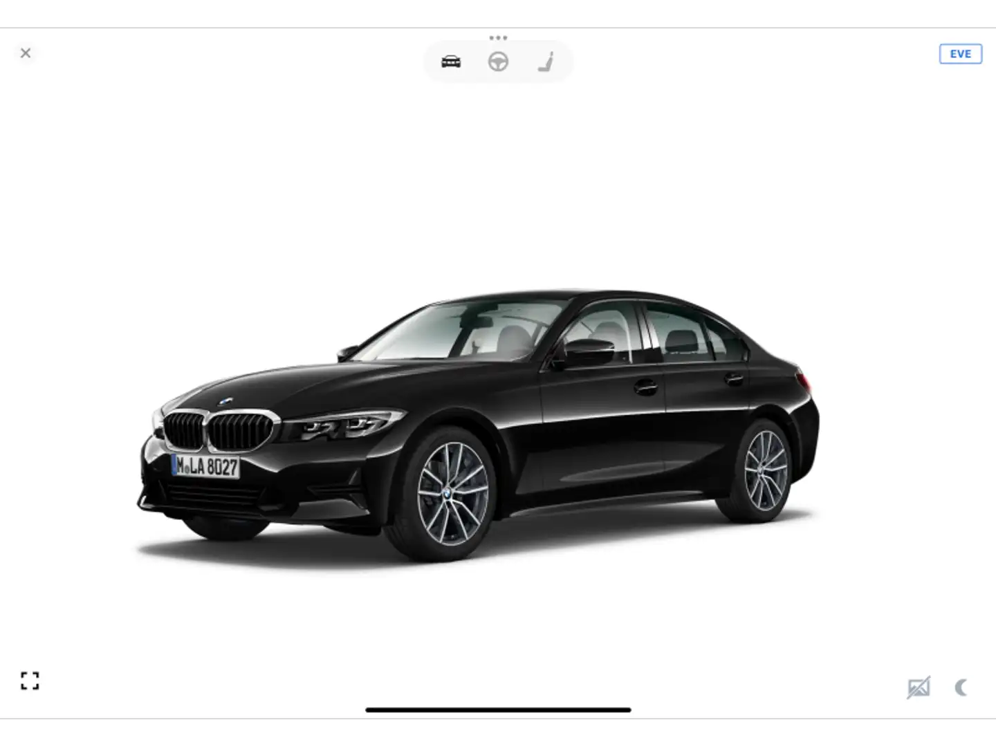 BMW 316 d Berline Noir - 1