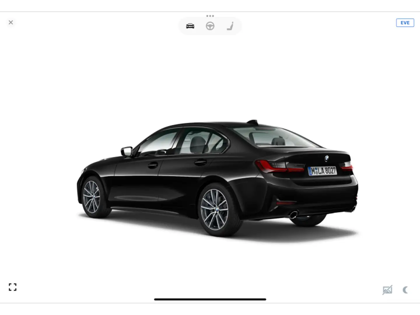 BMW 316 d Berline Noir - 2
