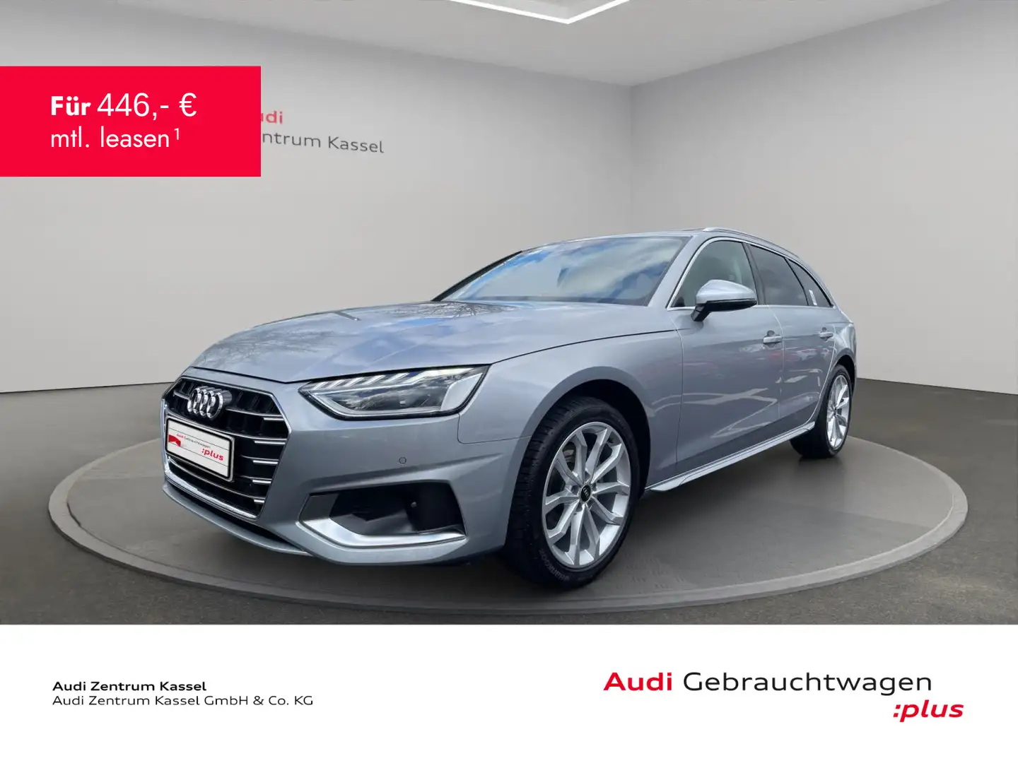 Audi A4 35 TDI LED Navi PDC+ AHK Leder Silber - 1