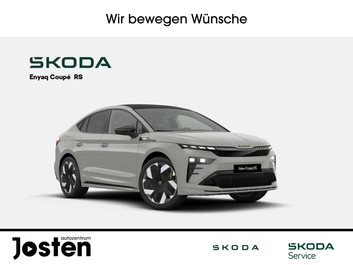 Skoda Enyaq Coupe RS Lounge DCC AHK MAXX Transport 21''-LM Grau - 1