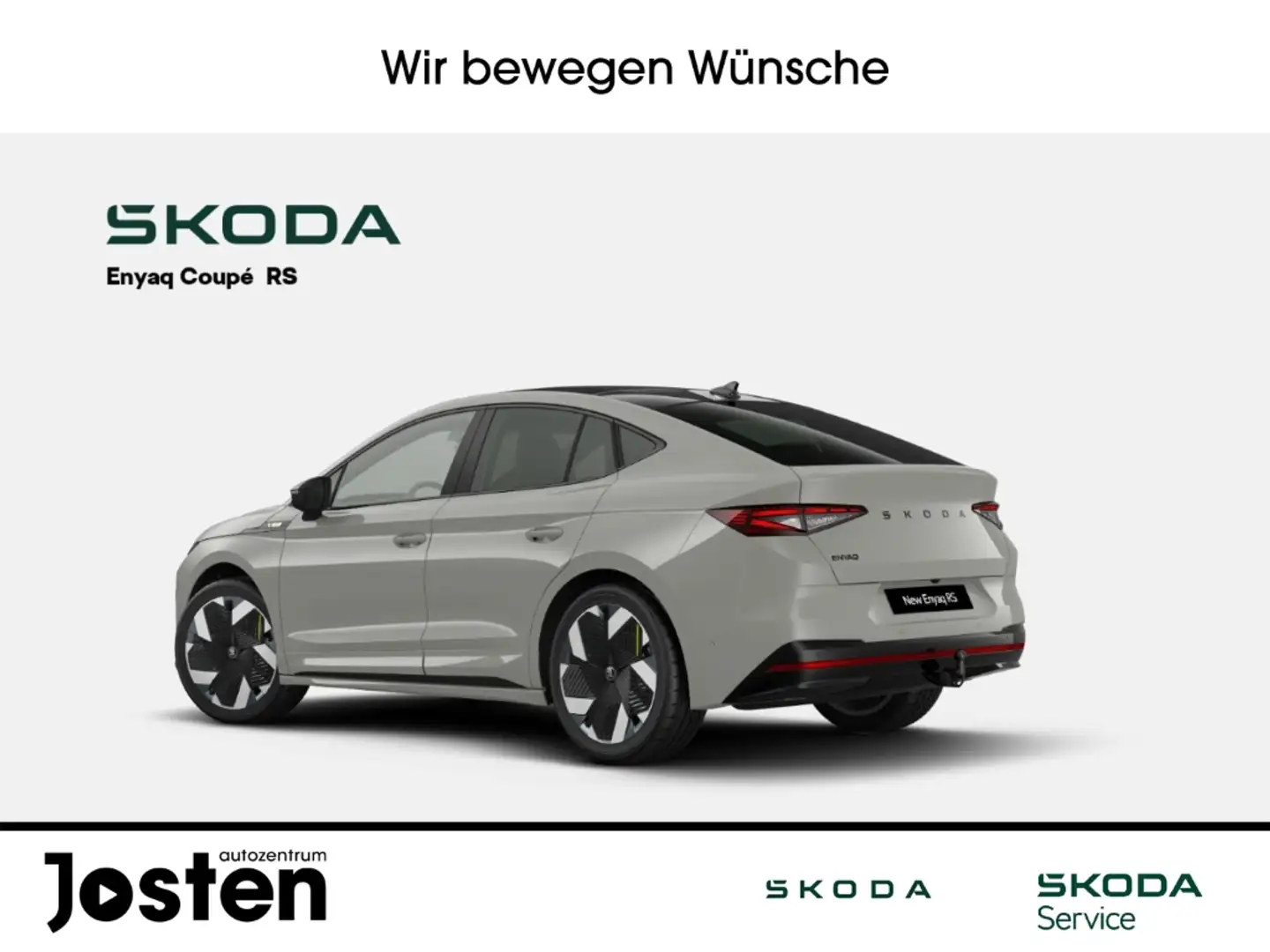 Skoda Enyaq Coupe RS Lounge DCC AHK MAXX Transport 21''-LM Grau - 2