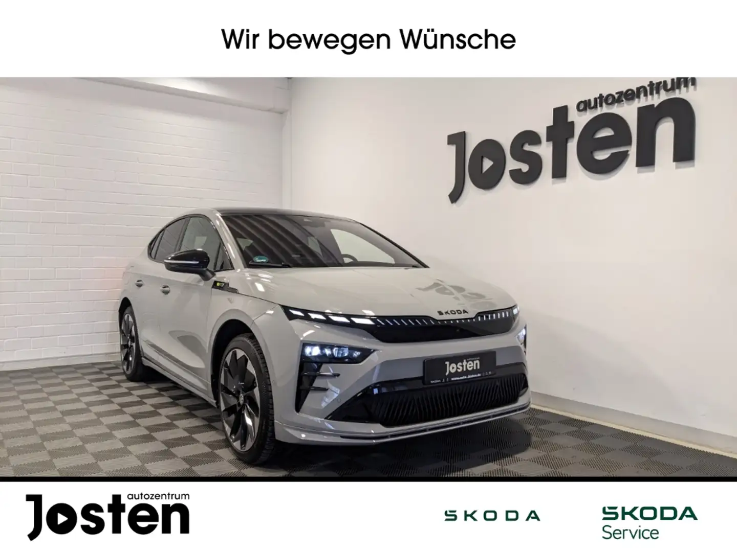 Skoda Enyaq Coupe RS Lounge DCC AHK MAXX Transport 21''-LM Grau - 1