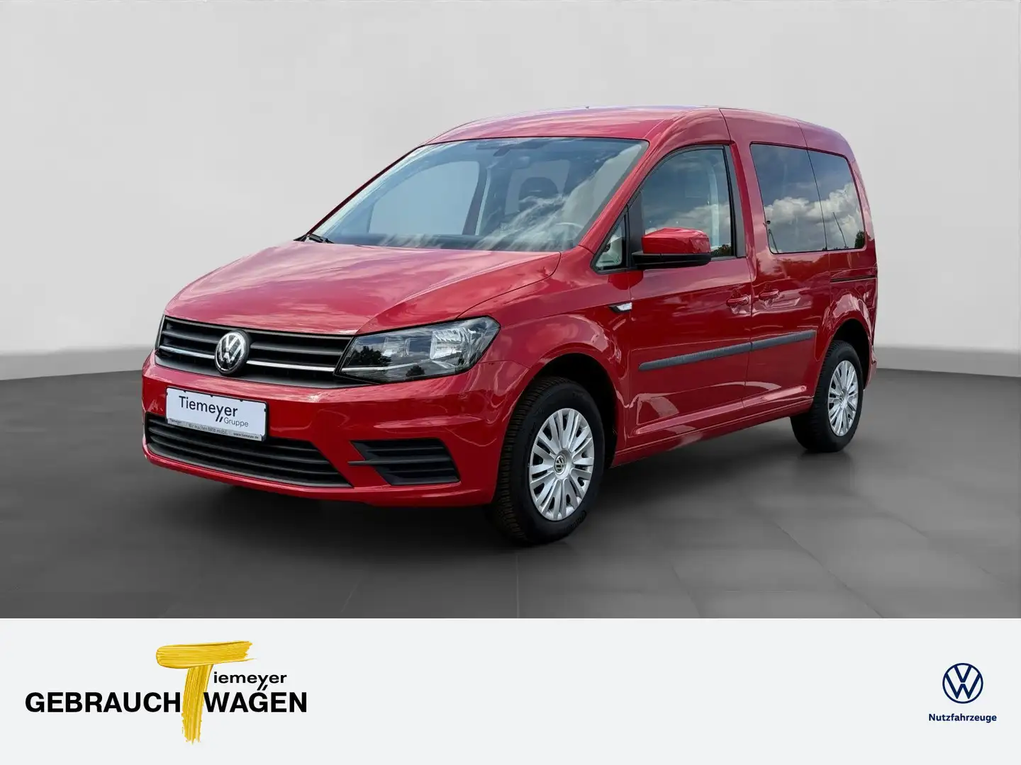Volkswagen Caddy TSI AHK KLIMA PDC Rot - 1