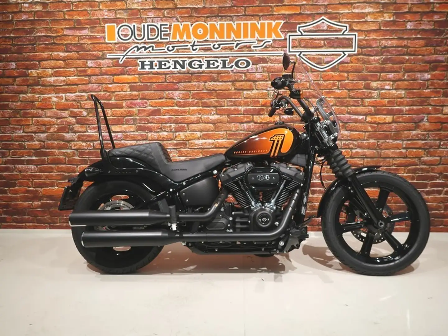 Harley-Davidson Street Bob FXBBS Streetbob 114 Zwart - 2